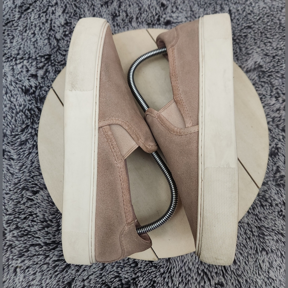 UGG Jass Pink Suede Sneaker Loafers Women's Size 8.5 - Picture 5 of 9